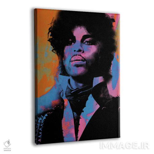 تابلو دکوراتیو پرینس اثر کارخانه پاپ آرت - نمای پرسپکتیو محصول