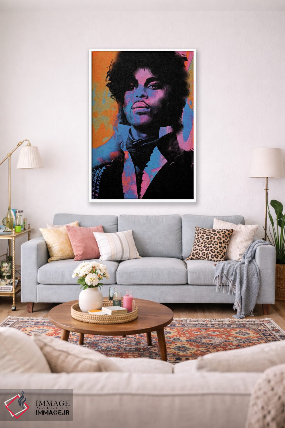 تابلو دکوراتیو پرینس اثر کارخانه پاپ آرت - D1W