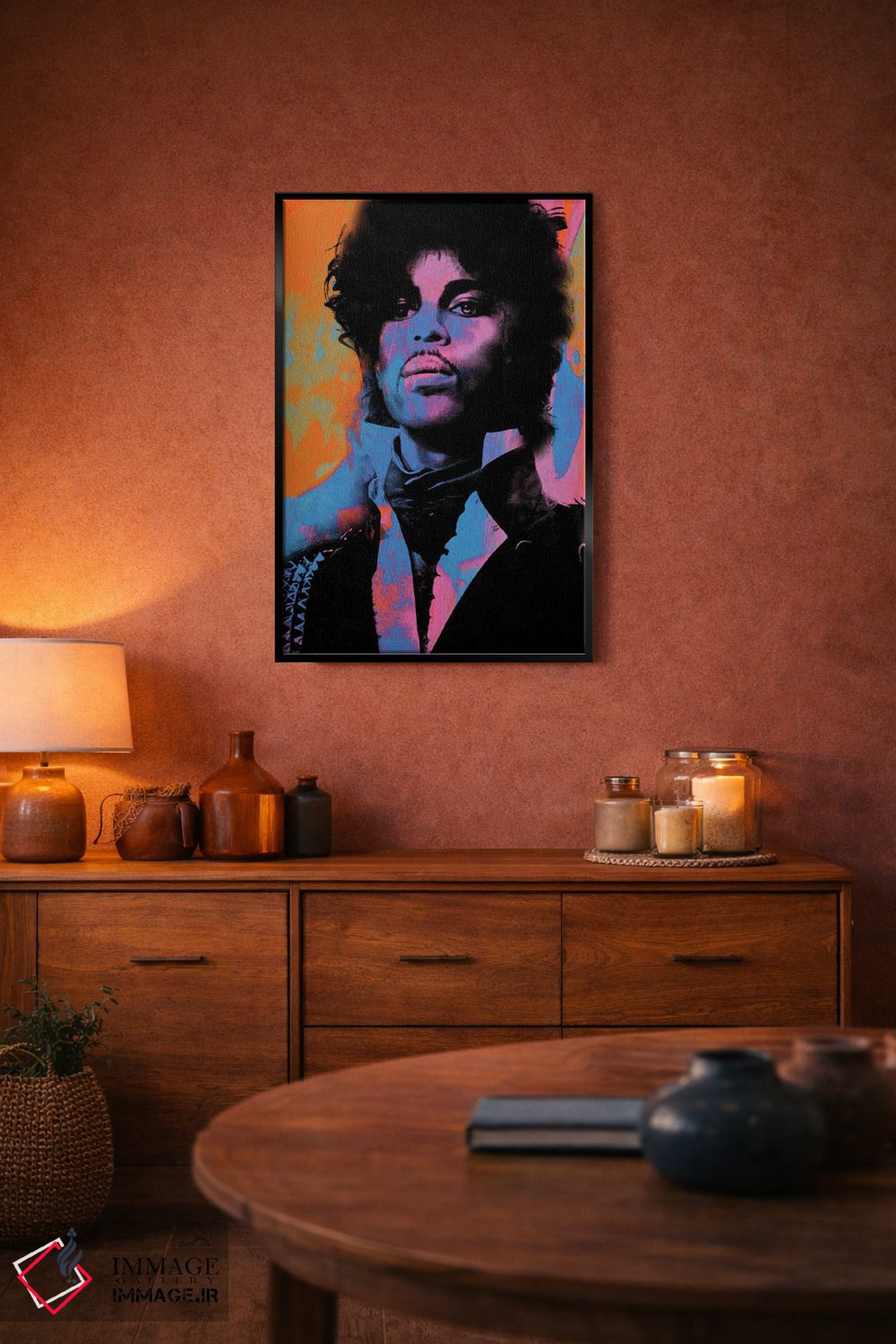 تابلو دکوراتیو پرینس اثر کارخانه پاپ آرت - D5B