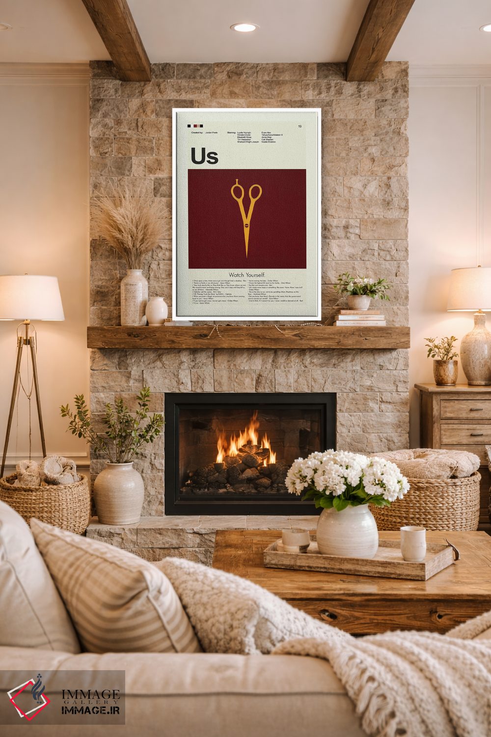 تابلو دکوراتیو ما اثر پرینتس اند گیگلز اثر ارین هیگرمن - D1W