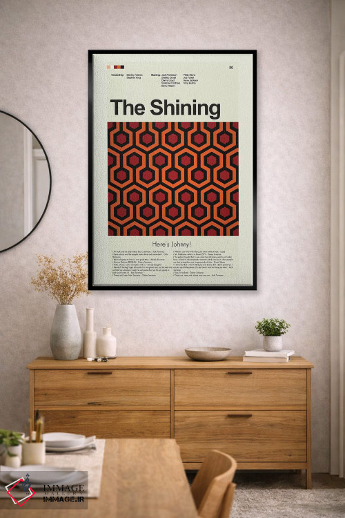 تابلو دکوراتیو درخشان اثر پرینتس اند گیگلز اثر ارین هیگرمن - D2B