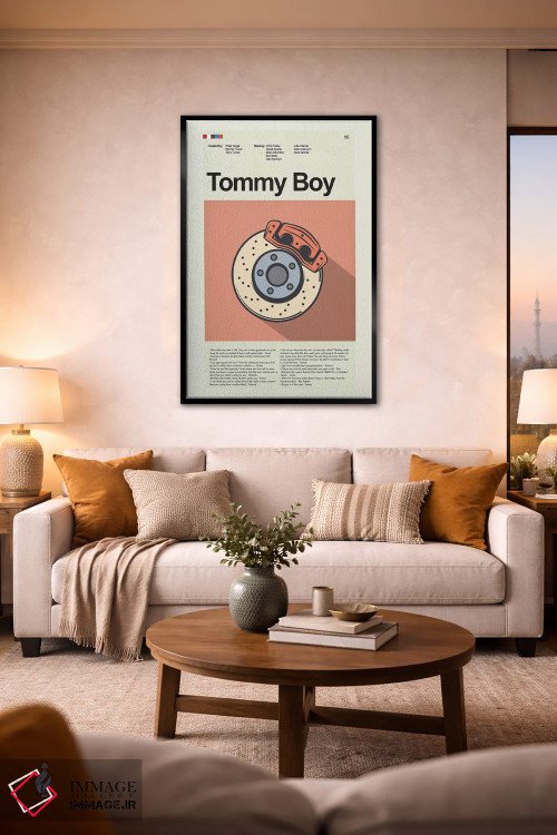 تابلو دکوراتیو پسر تامی اثر پرینتس اند گیگلز اثر ارین هیگرمن - D2B