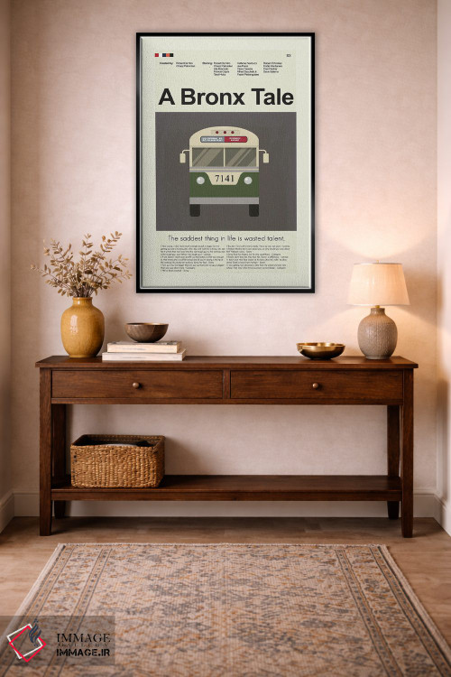 تابلو مینیمال داستان برانکس اثر پرینتس اند گیگلز اثر ارین هیگرمن - D4B