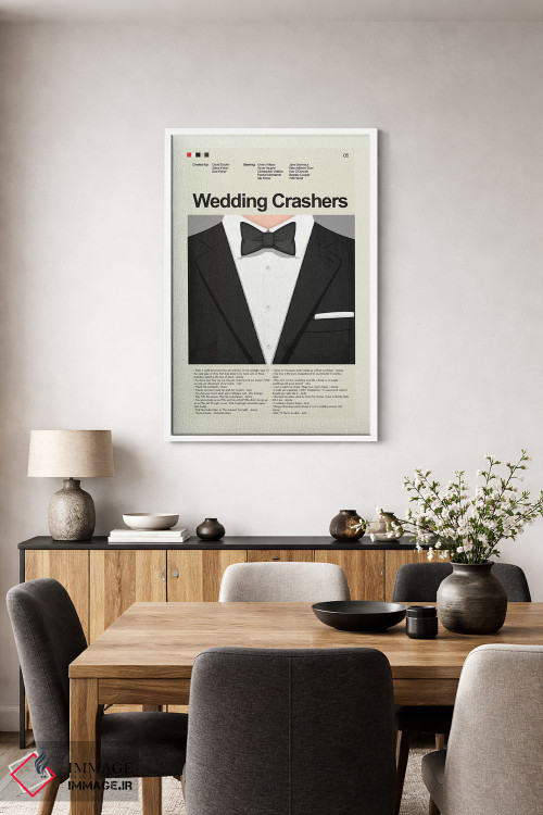 تابلو دکوراتیو مزاحمان عروسی اثر پرینتس اند گیگلز اثر ارین هیگرمن - D2W