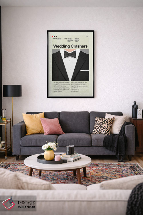 تابلو دکوراتیو مزاحمان عروسی اثر پرینتس اند گیگلز اثر ارین هیگرمن - D3B