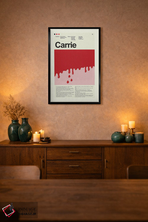 تابلو مینیمال کری اثر پرینتس اند گیگلز اثر ارین هیگرمن - D2B