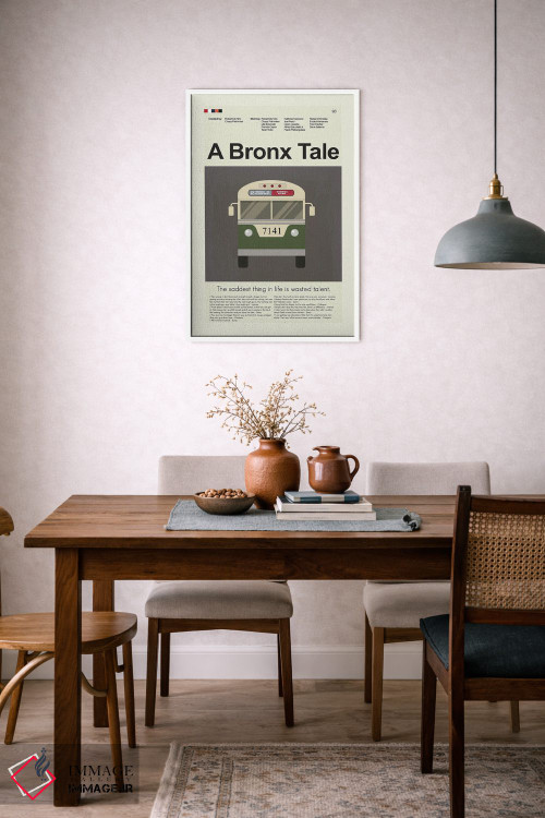 تابلو مینیمال داستان برانکس اثر پرینتس اند گیگلز اثر ارین هیگرمن - D6W