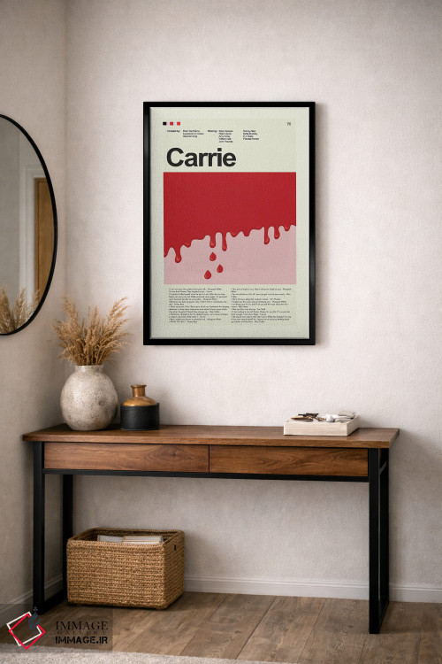 تابلو مینیمال کری اثر پرینتس اند گیگلز اثر ارین هیگرمن - D5B