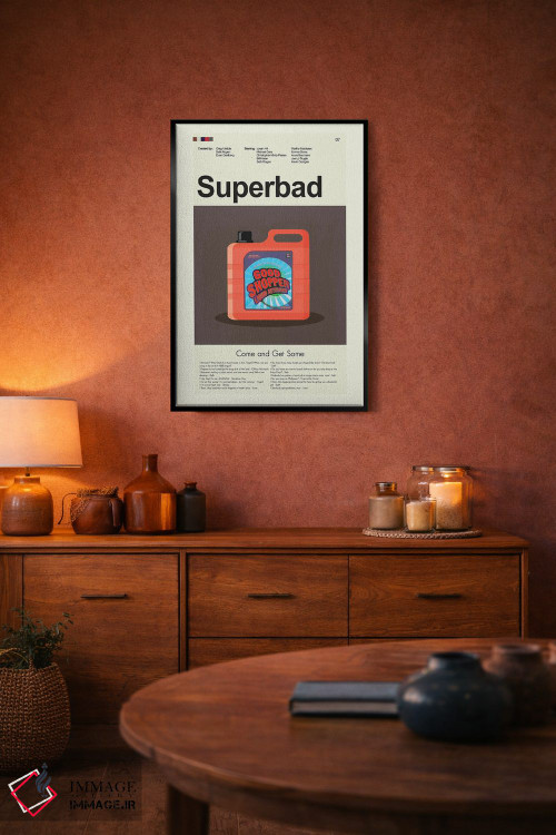تابلو دکوراتیو سوپر بد اثر پرینتس اند گیگلز اثر ارین هیگرمن - D4B