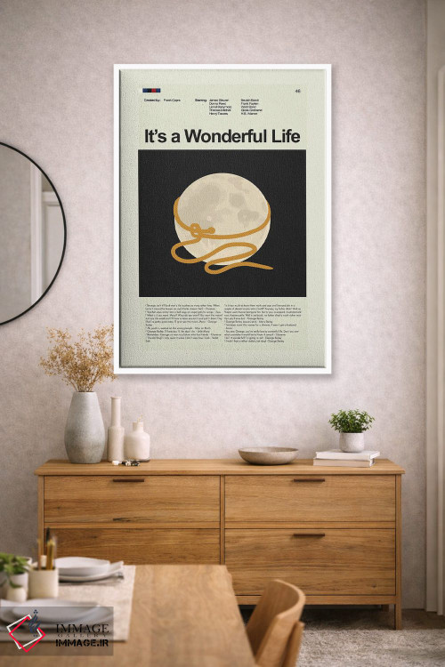 تابلو دکوراتیو زندگی شگفت انگیز است اثر پرینتس اند گیگلز اثر ارین هیگرمن - D2W