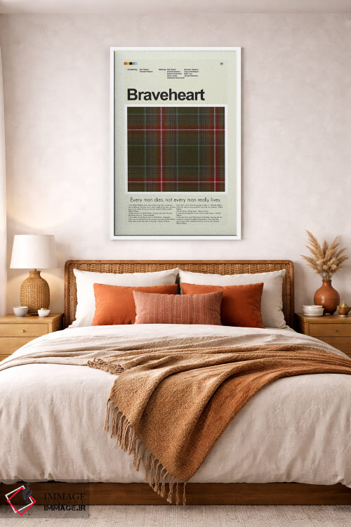 تابلو دکوراتیو قلب شجاع اثر پرینتس اند گیگلز اثر ارین هیگرمن - D4W