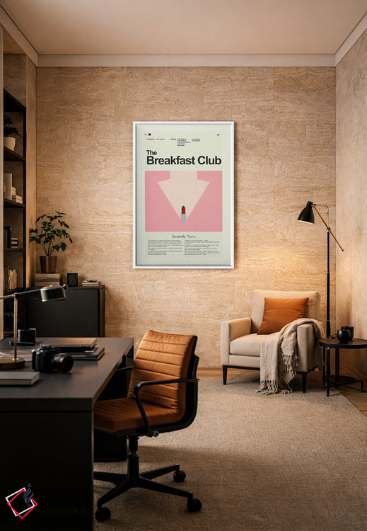 تابلو دکوراتیو باشگاه صبحانه اثر پرینتس اند گیگلز اثر ارین هیگرمن - D5W