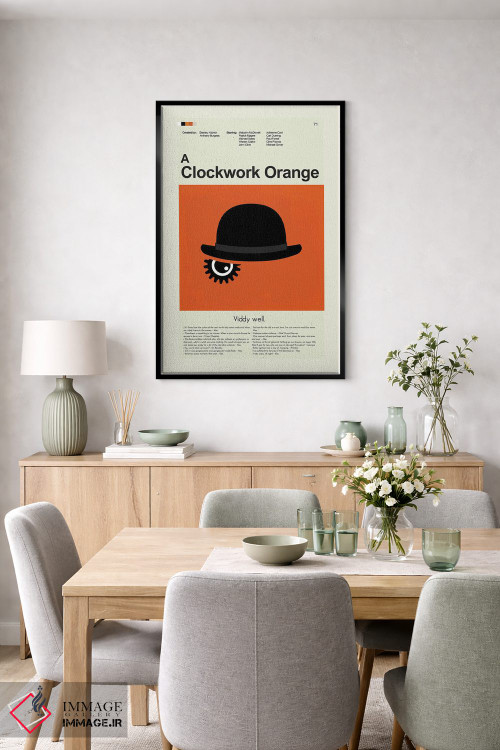 تابلو دکوراتیو پرتقال کوکی اثر پرینتس اند گیگلز اثر ارین هیگرمن - D6B