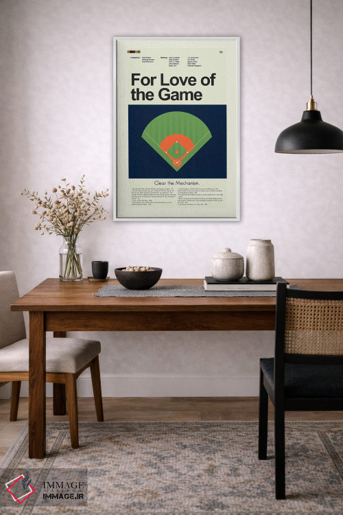 تابلو مینیمال برای عشق بازی اثر پرینتس اند گیگلز اثر ارین هیگرمن - D3W