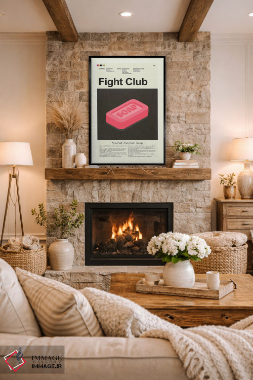 تابلو دکوراتیو باشگاه مشت زنی اثر پرینتس اند گیگلز اثر ارین هیگرمن - D1B