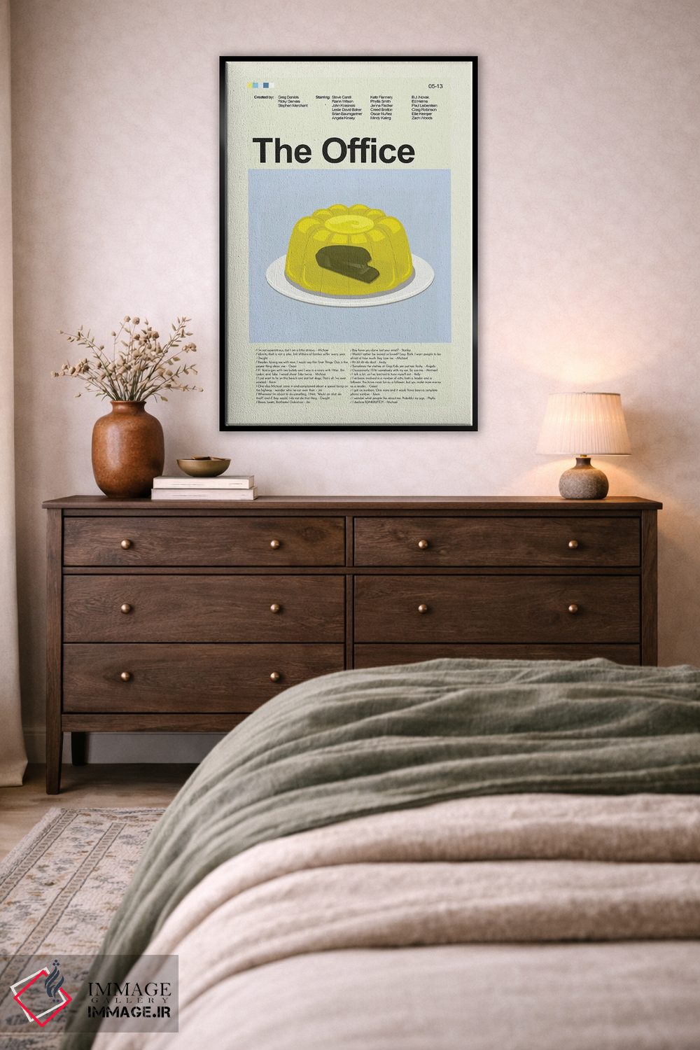 تابلو دکوراتیو اداره اثر پرینتس اند گیگلز اثر ارین هیگرمن - D3B