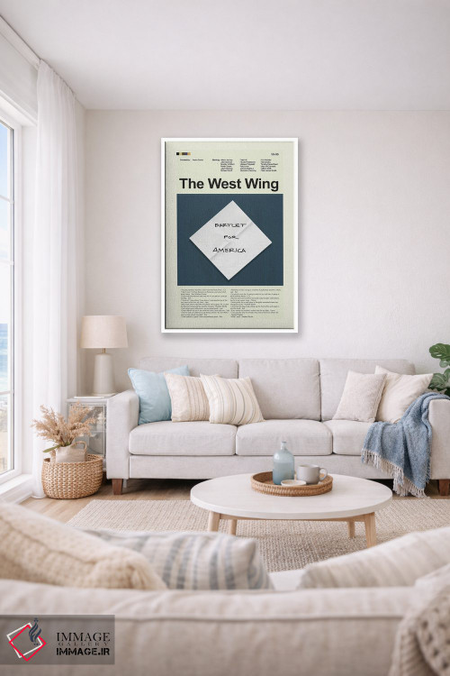 تابلو مینیمال بال غربی اثر پرینتس اند گیگلز اثر ارین هیگرمن - D1W