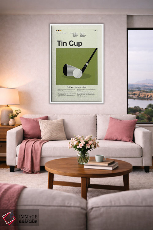 تابلو مینیمال تین کاپ اثر پرینتس اند گیگلز اثر ارین هیگرمن - D4W