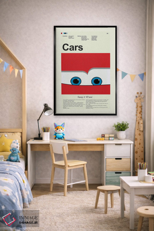 تابلو دکوراتیو ماشین ها اثر پرینتس اند گیگلز اثر ارین هیگرمن - D2B