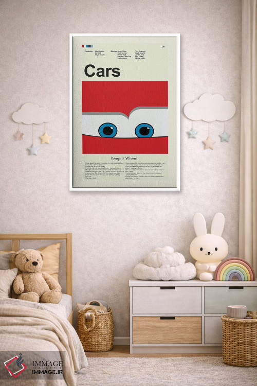 تابلو دکوراتیو ماشین ها اثر پرینتس اند گیگلز اثر ارین هیگرمن - D4W