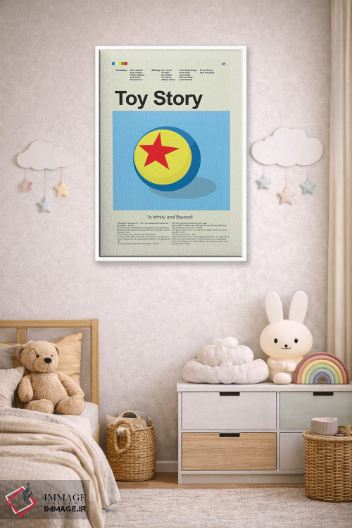 تابلو دکوراتیو داستان اسباب بازی اثر پرینتس اند گیگلز اثر ارین هیگرمن - D4W