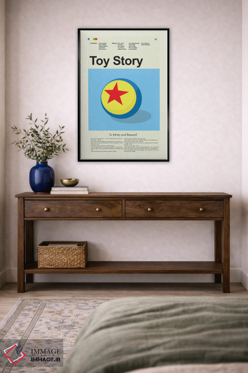 تابلو دکوراتیو داستان اسباب بازی اثر پرینتس اند گیگلز اثر ارین هیگرمن - D5B