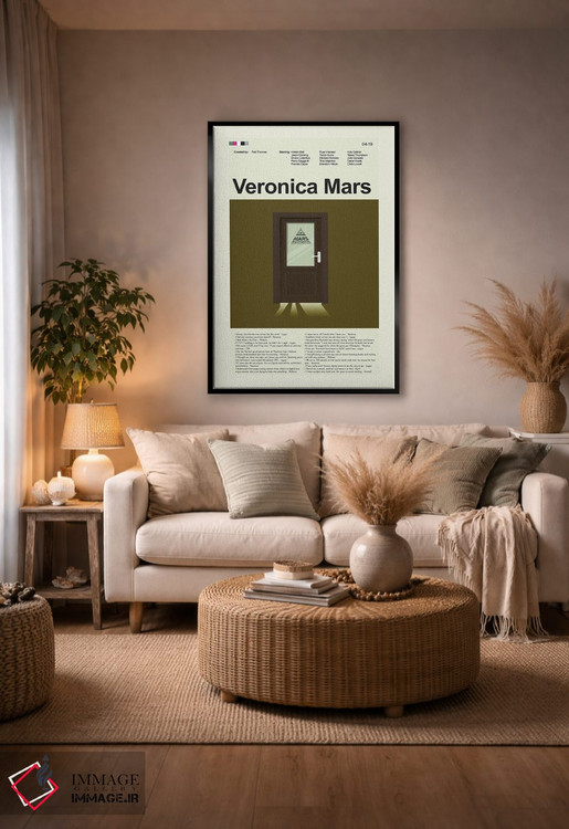 تابلو مینیمال ورونیکا مارس اثر پرینتس اند گیگلز اثر ارین هیگرمن - D5B