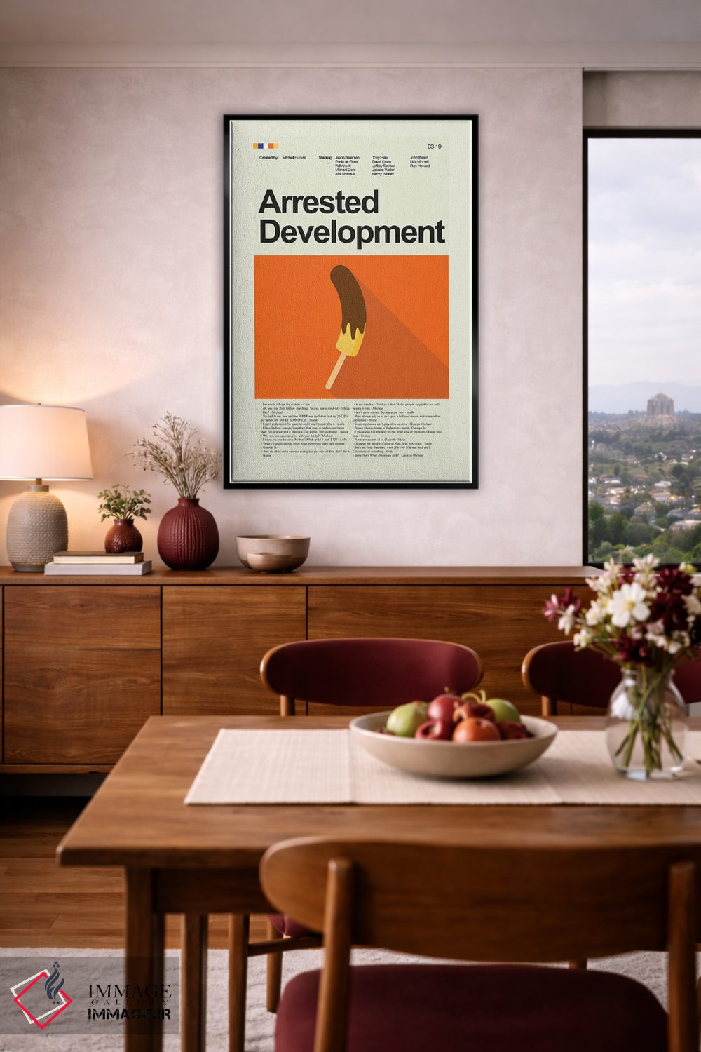 تابلو دکوراتیو رشد متوقف شده اثر پرینتس اند گیگلز اثر ارین هیگرمن - D6B