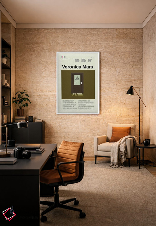 تابلو مینیمال ورونیکا مارس اثر پرینتس اند گیگلز اثر ارین هیگرمن - D6W