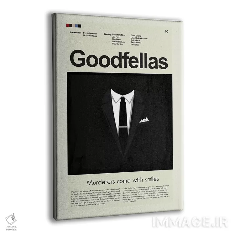 تابلو دکوراتیو خوب ها اثر پرینتس اند گیگلز اثر ارین هیگرمن - نمای پرسپکتیو محصول