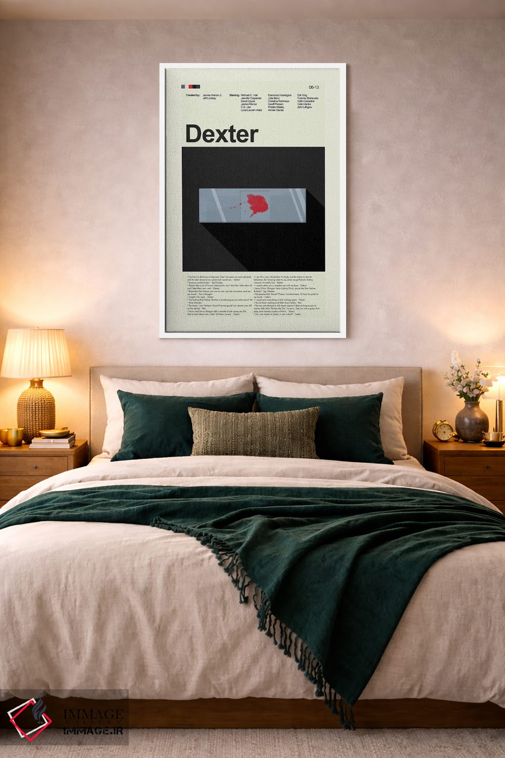 تابلو دکوراتیو دکستر اثر پرینتس اند گیگلز اثر ارین هیگرمن - D2W