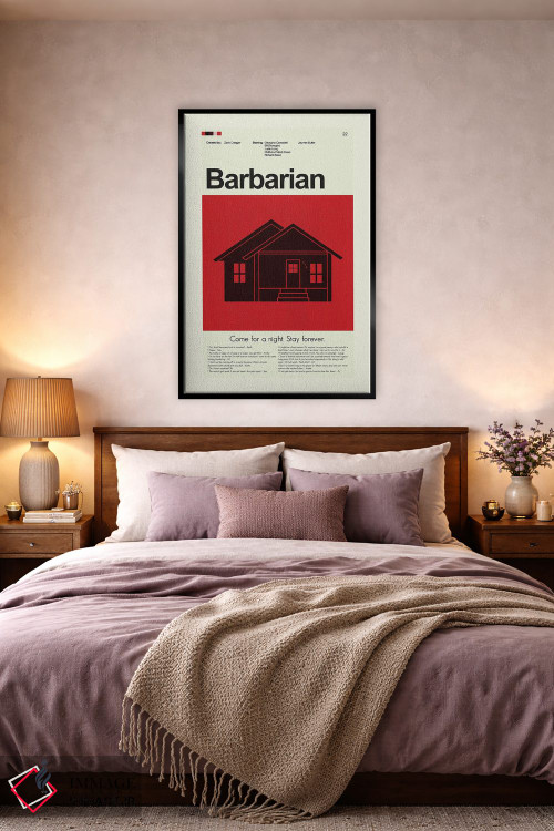 تابلو مینیمال بربر اثر پرینتس اند گیگلز اثر ارین هیگرمن - D4B