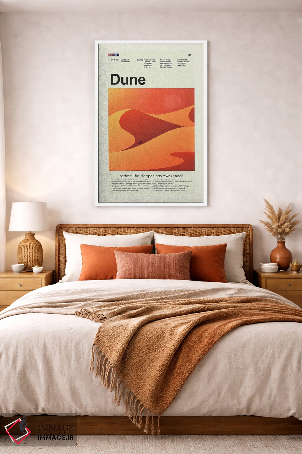 تابلو دکوراتیو شنزار اثر پرینتس اند گیگلز اثر ارین هیگرمن - D3W