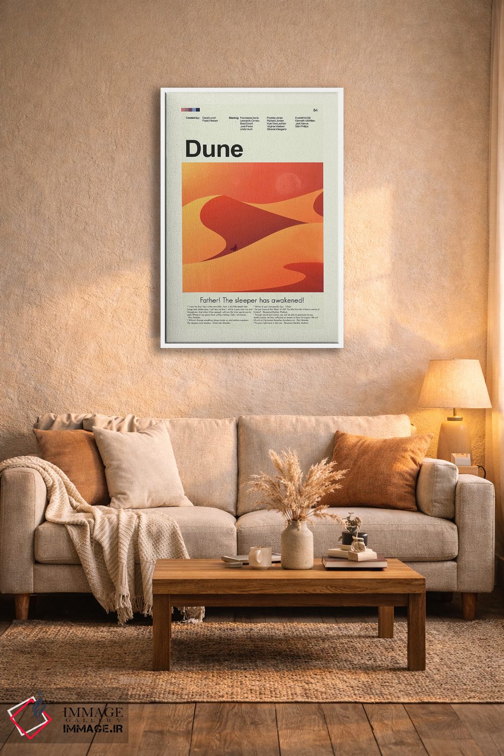 تابلو دکوراتیو شنزار اثر پرینتس اند گیگلز اثر ارین هیگرمن - D4W