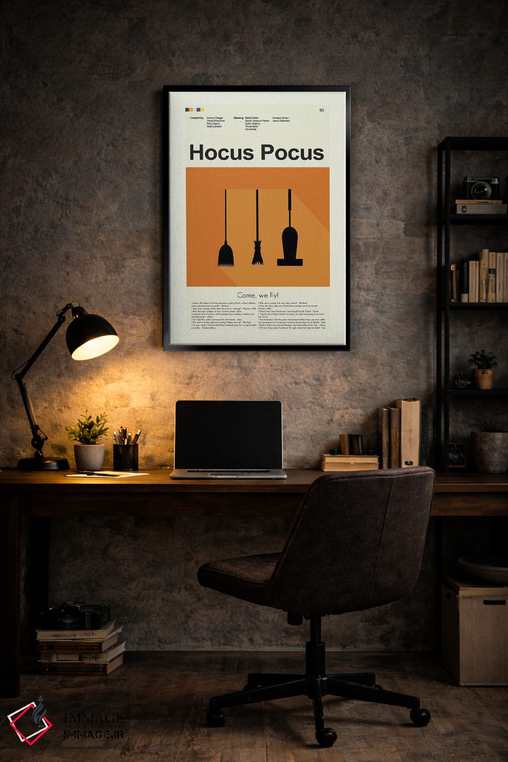 تابلو دکوراتیو هاکوس پوکوس اثر پرینتس اند گیگلز اثر ارین هیگرمن - D6B