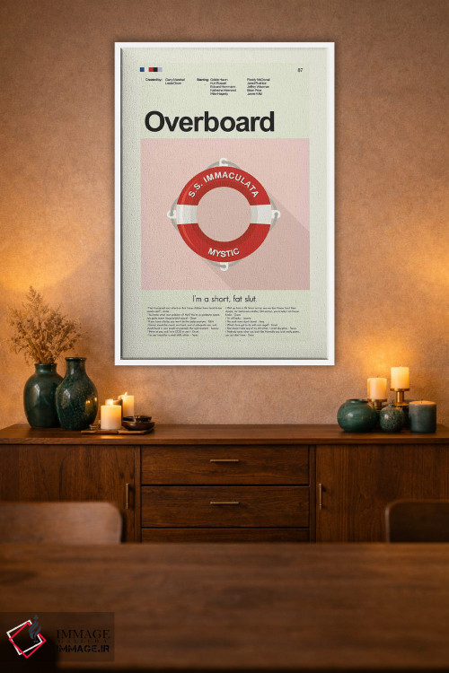 تابلو دکوراتیو سقوط از کشتی اثر پرینتس اند گیگلز اثر ارین هیگرمن - D1W