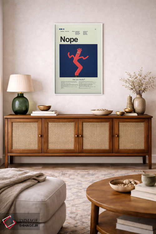 تابلو مینیمال نه اثر پرینتس اند گیگلز اثر ارین هیگرمن - D2W