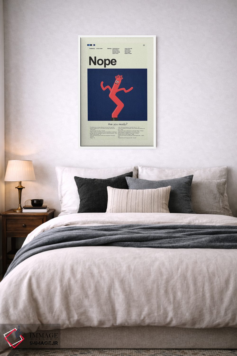 تابلو مینیمال نه اثر پرینتس اند گیگلز اثر ارین هیگرمن - D5W