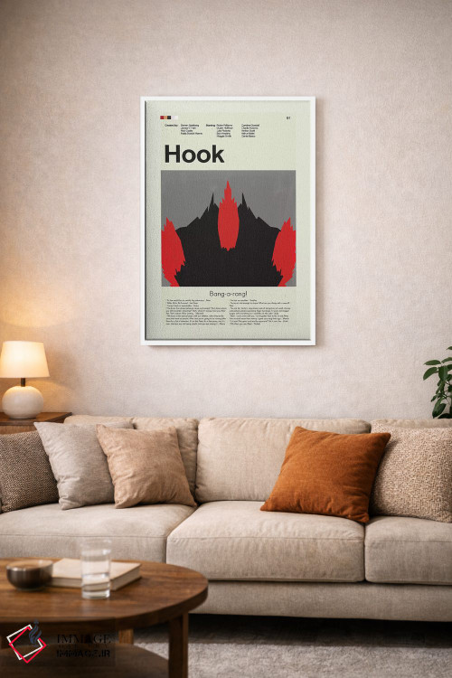 تابلو دکوراتیو هوک اثر پرینتس اند گیگلز اثر ارین هیگرمن - D1W