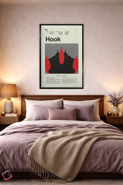 تابلو دکوراتیو هوک اثر پرینتس اند گیگلز اثر ارین هیگرمن - D3B