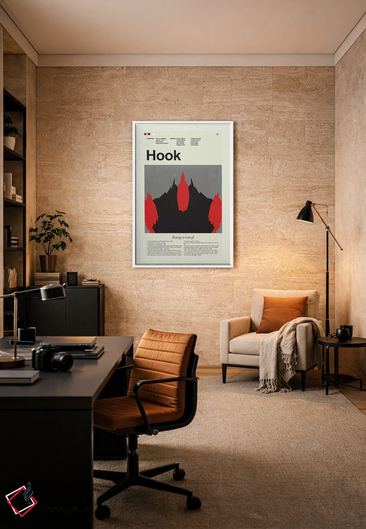 تابلو دکوراتیو هوک اثر پرینتس اند گیگلز اثر ارین هیگرمن - D5W