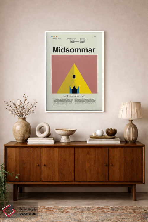 تابلو دکوراتیو میدسامر اثر پرینتس اند گیگلز اثر ارین هیگرمن - D1W