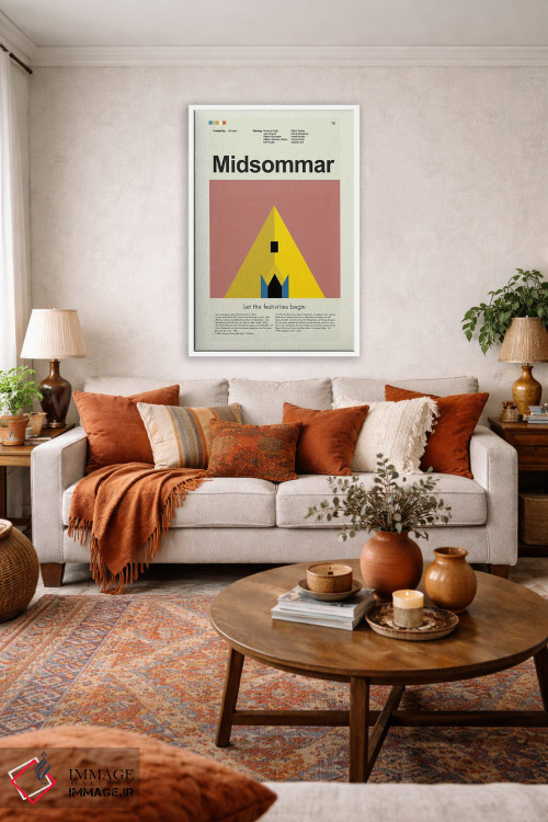 تابلو دکوراتیو میدسامر اثر پرینتس اند گیگلز اثر ارین هیگرمن - D2W