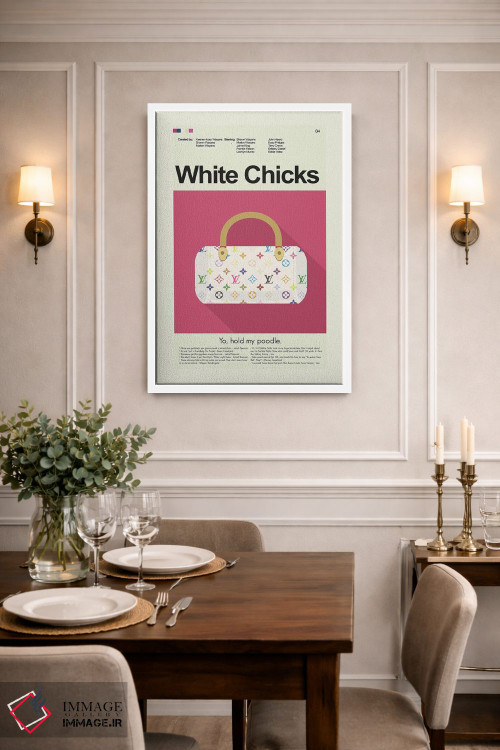 تابلو مینیمال دختران سفیدپوست اثر پرینتس اند گیگلز اثر ارین هیگرمن - D1W