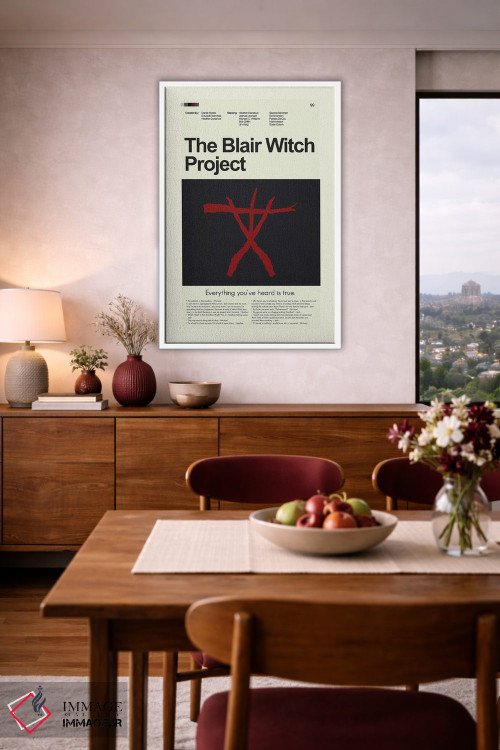 تابلو مینیمال پروژه جادوگر بلر اثر پرینتس اند گیگلز اثر ارین هیگرمن - D2W