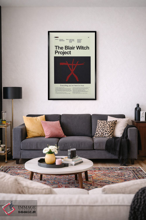 تابلو مینیمال پروژه جادوگر بلر اثر پرینتس اند گیگلز اثر ارین هیگرمن - D3B