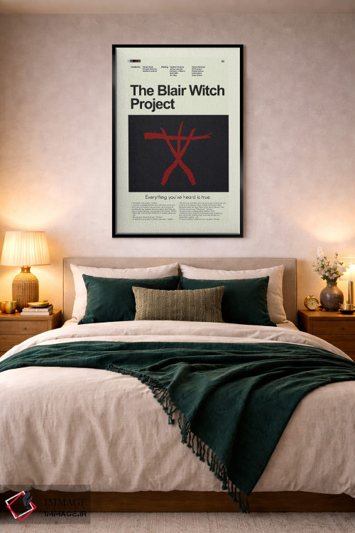 تابلو مینیمال پروژه جادوگر بلر اثر پرینتس اند گیگلز اثر ارین هیگرمن - D4B