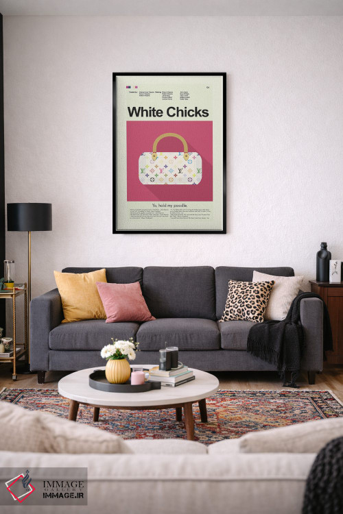 تابلو مینیمال دختران سفیدپوست اثر پرینتس اند گیگلز اثر ارین هیگرمن - D4B