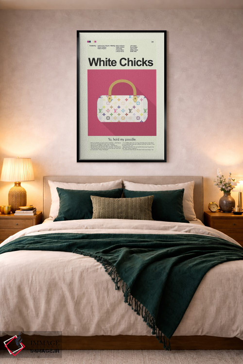 تابلو مینیمال دختران سفیدپوست اثر پرینتس اند گیگلز اثر ارین هیگرمن - D5B