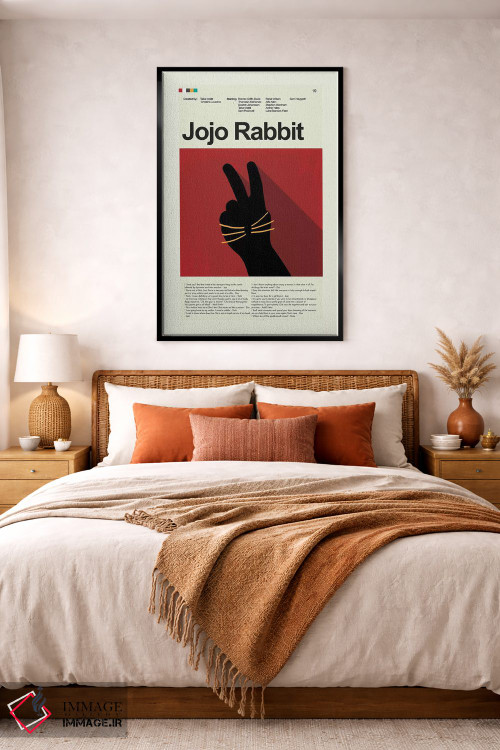 تابلو دکوراتیو جوجو خرگوشه اثر پرینتس اند گیگلز اثر ارین هیگرمن - D4B